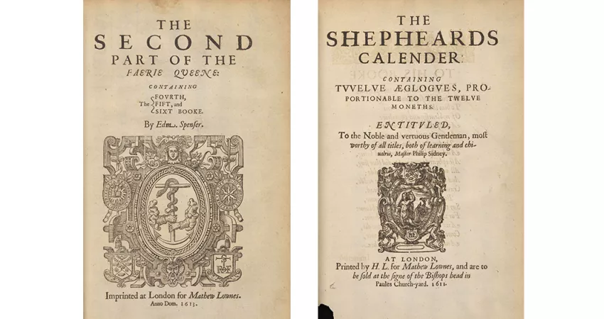 Faerie Queene and Shepherd's Calendar