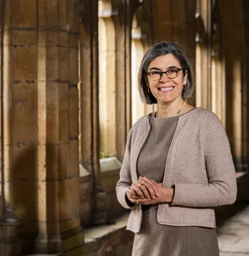 Kia Nobre in the Cloisters