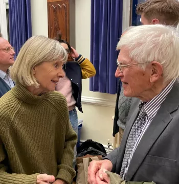 Kate Mosse talks to her old tutor John Batchelor