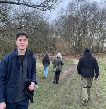 Alistair Brendon at Wytham Woods