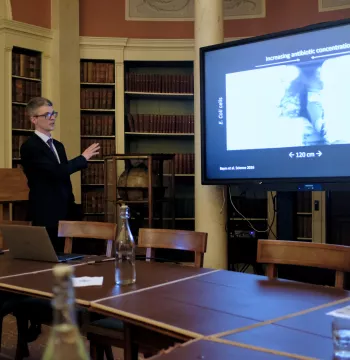 Stephen Uphoff presents New College Conversation No.38 in the McGregor Matthews Room