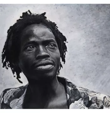 Portrait of Dambudzo Marechera by Nina Mae Fowler