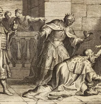 Adoration of the Magi, from New College Library, Oxford, BT3.282.1