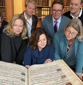 Acclaimed vocal ensemble Tonus Peregrinus assemble around the Eton Choirbook