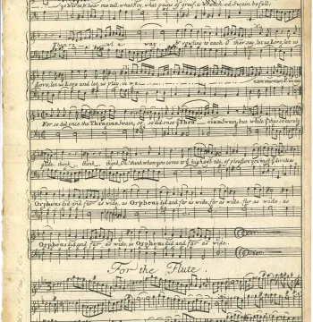 John Weldon, ‘Stop, O Ye Waves’ (c. 1700)