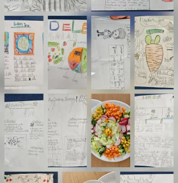 Pictures of cookery project 